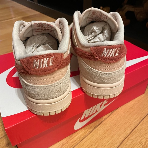 Nike Dunk Low Terry Swoosh W8 - Picture 4 of 8